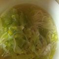 ねおみ's cooksnap of when they made キャベツのトロトロにゅうめん.