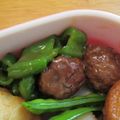 daikanon's cooksnap of when they made ピーマンと肉団子の甘酢炒め.