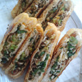 エキストラ's cooksnap of when they made 油揚げのはさみ焼き.