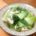 クロでん's cooksnap of when they made チンゲン菜の中華風炒め.