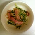 りくほさわ's cooksnap of when they made 水菜、えのき、ベーコンのバターソテー.