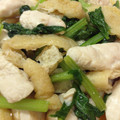 汐凪名柚's cooksnap of when they made 小松菜と油揚げの煮びたし.