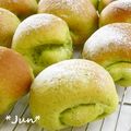 ＪＵＮちゃン's cooksnap of when they made 春の香りふんわかよもぎパン.