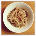 【ゆきちゃん】's cooksnap of when they made ダイエット中の夜食に！レンチンもやし.