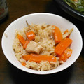 toakari's cooksnap of when they made まいたけとささみの炊き込みご飯.