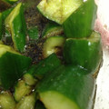 はぴた's cooksnap of when they made たたききゅうり 中華風.