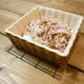 13pearls's cooksnap of when they made あと1品♪キャベツとハムのゆかり和え☆.