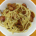 sapyo's cooksnap of when they made 簡単！！ネギとウインナーの和風パスタ.