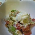 なつきばぁば's cooksnap of when they made 簡単！クリームチーズとアボガド和風サラダ.