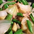 ゆきちょりん's cooksnap of when they made 新じゃがと新玉ねぎで鶏じゃが♪.