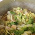 ちあ吉☆'s cooksnap of when they made 乗り切れ給料日前！節約キャベツ丼！.