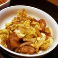 ひっぽこ's cooksnap of when they made 簡単！鶏肉とキャベツのこくうま炒め♡.