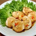 ゆりえmama's cooksnap of when they made 鶏むね肉のお野菜チーズまきまき.