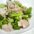 あんのひなめ's cooksnap of when they made ブロッコリーと鳥肉の辛し炒め.