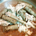 Sun★Lin's cooksnap of when they made 豚肉とごぼうの中華風煮@圧力鍋.