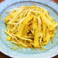 美味しい嬉しい's cooksnap of when they made 簡単もやしとメンマの炒めもの　.
