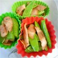 りっママ2012's cooksnap of when they made スナップえんどうのベーコン炒め.