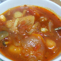 しおかつを's cooksnap of when they made 我が家の簡単トマトスープ.