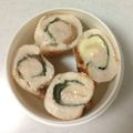 ケロリーにゅ's cooksnap of when they made ささみで♪大葉チーズ＆梅ロール.