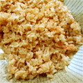 しましまもっぷ's cooksnap of when they made 焼きタラコときのこの炊き込みご飯.