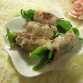 miyuki12's cooksnap of when they made シーン別万能☆万願寺とうがらしの豚バラ巻.