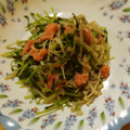 せつみか's cooksnap of when they made 豆苗とえのきの明太バター炒め.