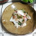 ＴＯＭＯＷＡＴ's cooksnap of when they made 蕪の梅和え.