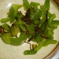 toshiebaba's cooksnap of when they made 簡単すぎ！ピーマンと塩昆布の和え物.