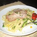 こうなかな's cooksnap of when they made **ゴーヤチャーシューＰａｓｔａ**.