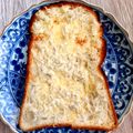 悠LOVE航's cooksnap of when they made 【食育通信】じゃこチートースト.