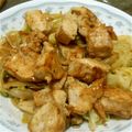 ゆっちゃん0202's cooksnap of when they made 柚子胡椒漬け鳥ムネ肉とマヨキャベツ炒め.