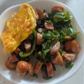 わかポン☆'s cooksnap of when they made 夏休み！ランチに！簡単！ウインナー丼.