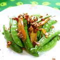 薄荷パン's cooksnap of when they made さやえんどうのナンプラー炒め.