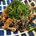 nayurinoまま's cooksnap of when they made 大葉たっぷり♪♪豚こまと茄子の生姜焼き.