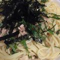汐凪名柚's cooksnap of when they made ツナおろしスパ.