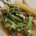 もも茶々's cooksnap of when they made わらびの卵とじ.