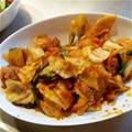 kazumiyuki's cooksnap of when they made 旦那ごはん　豚マヨキムチ炒め.