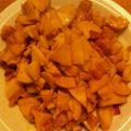 ひかみわ's cooksnap of when they made 竹の子とベーコンの炒め物.