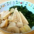 もみぢ's cooksnap of when they made タケノコとワカメの煮物.