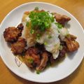 daikanon's cooksnap of when they made 余った唐揚げさっぱりリメイク〜♪.