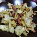 kaokaona's cooksnap of when they made スパムとキャベツで簡単野菜炒め♪.