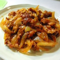 k373happy's cooksnap of when they made 簡単！　豚肉と野菜のケチャップ炒め.