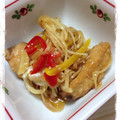 ingw's cooksnap of when they made 甘くて旨～い‼ブリと新玉ねぎの南蛮漬け.