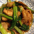 あかぷり's cooksnap of when they made 簡単節約！焼肉風鶏と小松菜の炒め物.