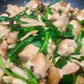 クック2OQCVO☆'s cooksnap of when they made 鶏もも肉とにらのスタミナ炒め.