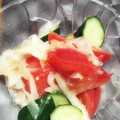 azu211's cooksnap of when they made 超簡単☆トマトときゅうりのさっぱりサラダ.