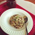 ARAMMIG's cooksnap of when they made 焼肉のタレ★牛とクレソンのガーリック炒飯.