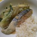 hinakinho's cooksnap of when they made 酒粕&味噌で☆鮭の包み焼き☆.