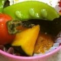 ♪cow♪'s cooksnap of when they made レンジでチン☆かぼちゃの煮物（お弁当用）.