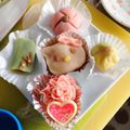 girlest18's cooksnap of when they made 薄切り餅でねりきり.